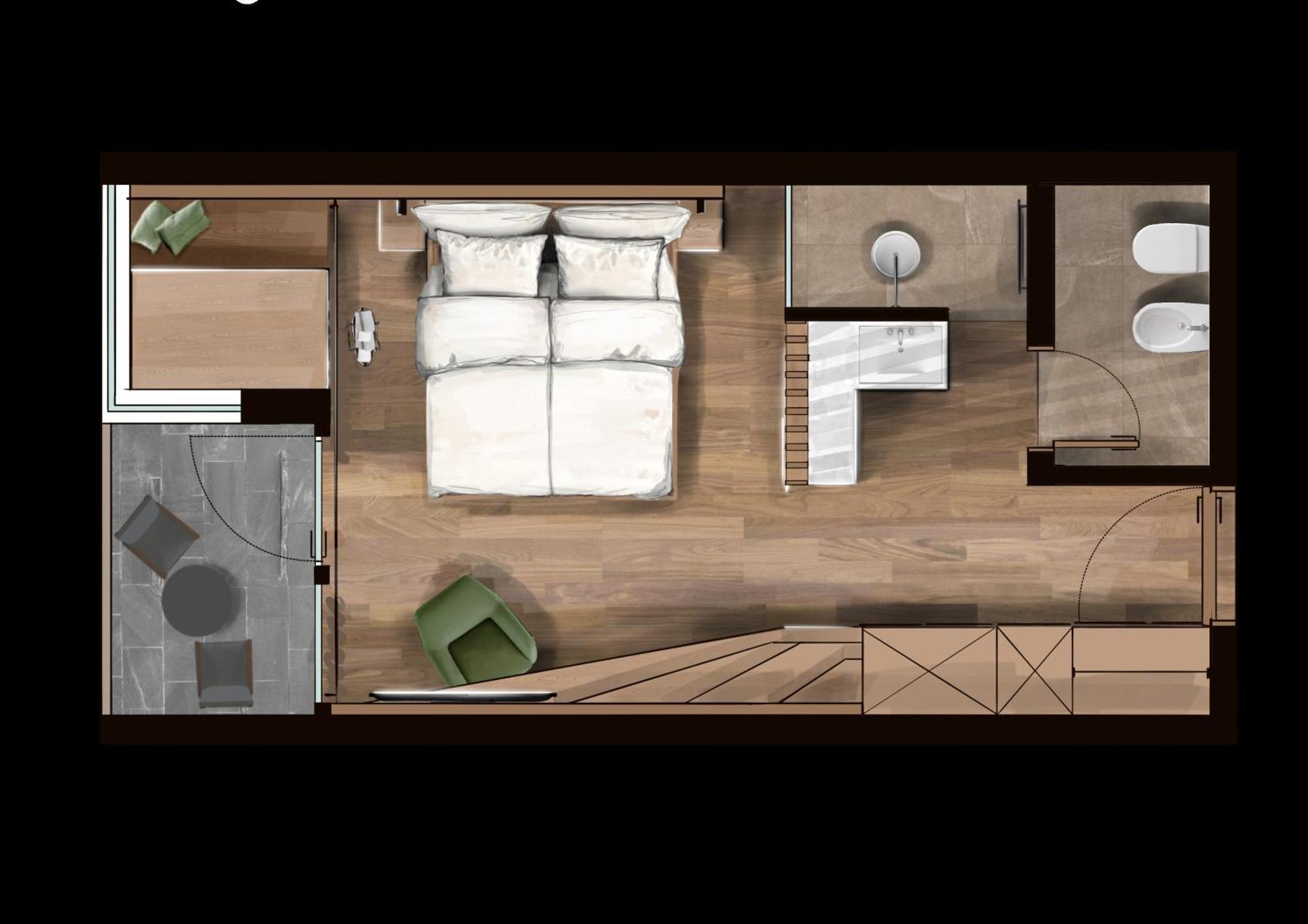 Standard Double or Twin Room Balcony